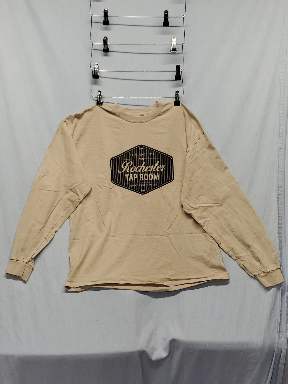 adidas Cream Crewneck Sweatshirt with Center Logo #337